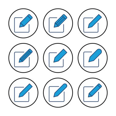 Simge vektörünü düzenle. Belge simgesini düzenle. Metin simgesini düzenle. Kalem. kaydolun