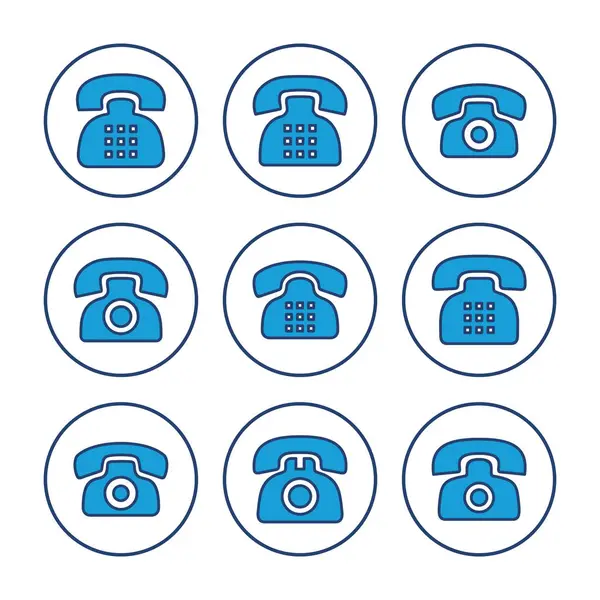 Telefon ikonu vektörü. telefon simgesi vektörü.