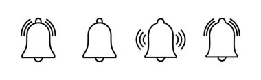 Bell Simgesi hazır. Web sitenizin tasarımı için bildirim simgesi