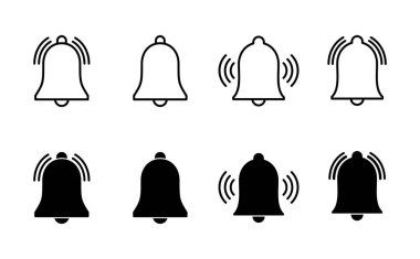 Bell Simgesi hazır. Web sitenizin tasarımı için bildirim simgesi