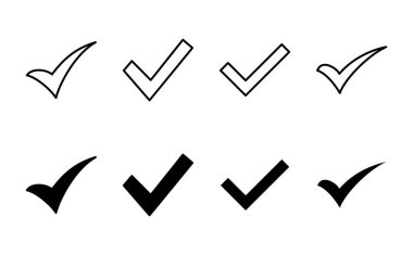 İşaret simgesi ayarlandı. İşaret simgesini işaretle. İşaret işareti vektörü