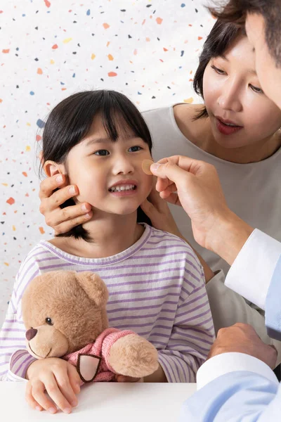Clínica Medicina Oriental Coreana Para Conceito Crianças — Fotografia de Stock