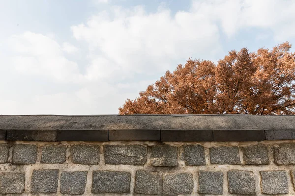 stock image autumn landscape, scenery of Suwon Hwaseong in Korea