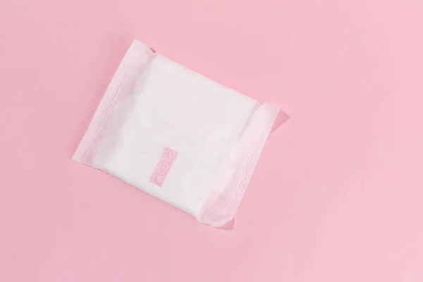 Woman Menstrual Products Sanitary Pad — Stock Photo, Image