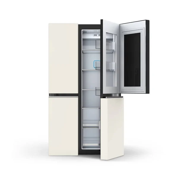 stock image home appliances 3d graphics series, refrigerator