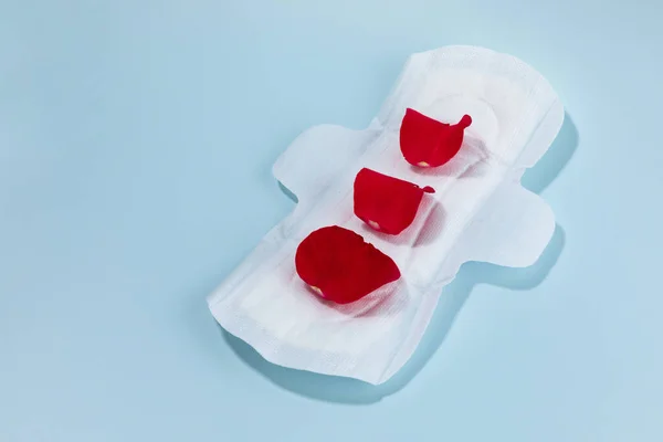 Productos Menstruales Mujer Almohadilla Sanitaria Usada —  Fotos de Stock