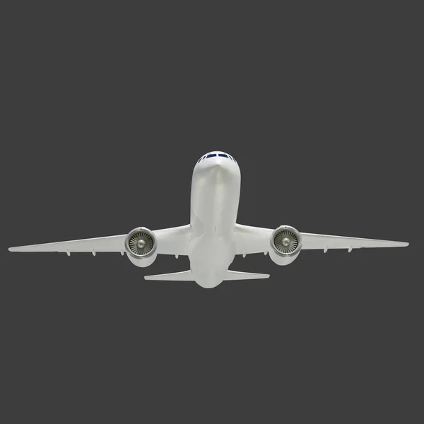 Graphic Rendered Image Plane — Stock Photo, Image