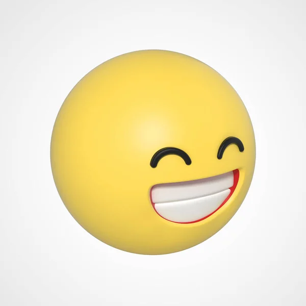 Emoji Emoticon Karaktär Nöje — Stockfoto