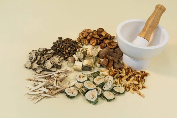 Medicina Asiática Coreana Hierba Oriental — Foto de Stock