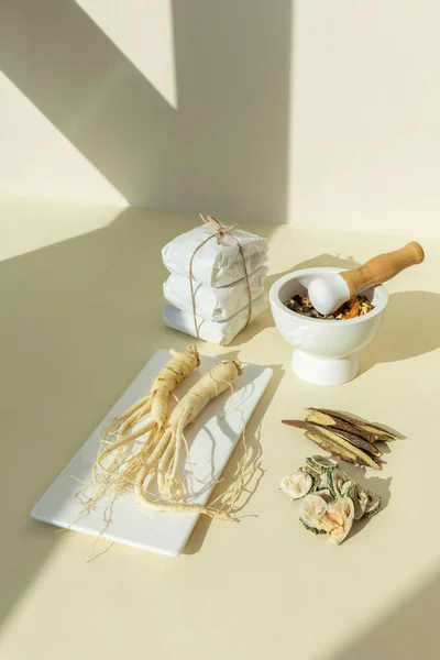 Obat Herbal Oriental Korea — Stok Foto