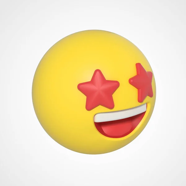 Emoji Emoticon Characte Risos — Fotografia de Stock