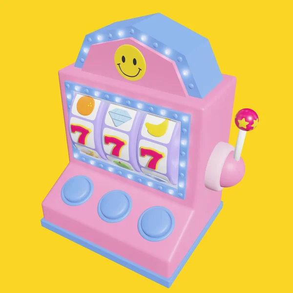 Event Game Machine Slot Machine Object Graphic Image — Stock Photo, Image