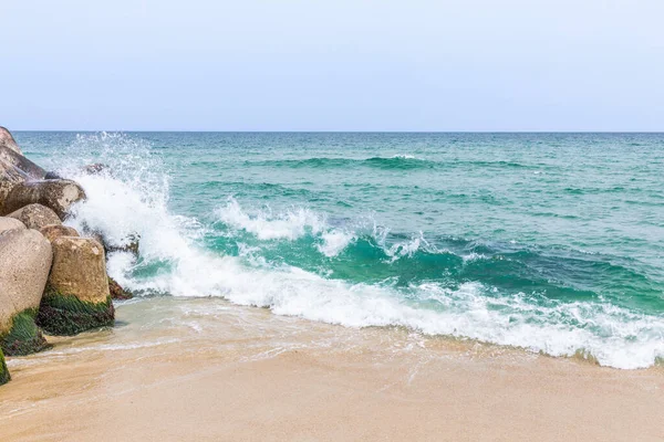 Deniz Manzarası Güzel Sahil — Stok fotoğraf