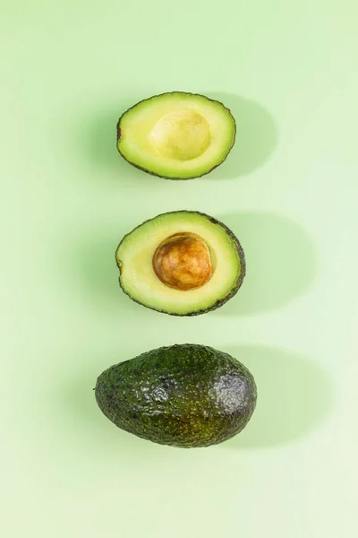 Fruitstilleven Foto Superfood Avocado — Stockfoto