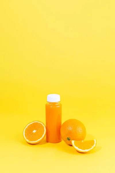 Fruit Still Life Photo Oranges Orange Juice — Stock Photo, Image