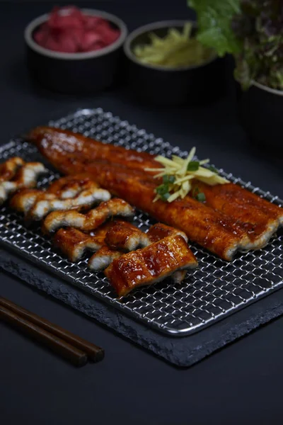 stock image korean traditional food, grilled eel