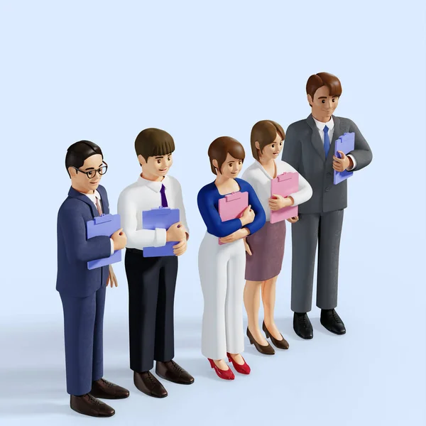 Cooperative Business Characters — Stock Photo, Image