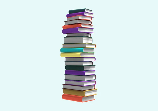 Books Stacked Books Graphics Object Image — Stock Photo, Image
