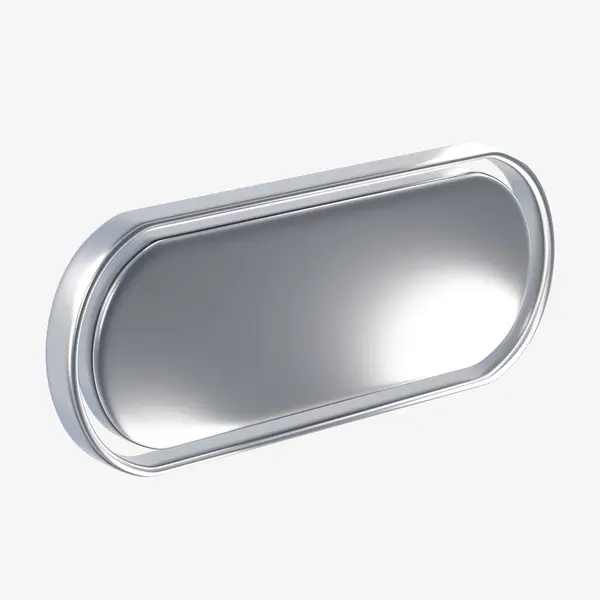 Gümüş Malzeme Etiket Çerçeve Nesne Grafik Resim — Stok fotoğraf