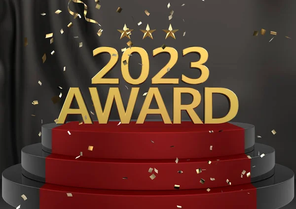 2023 Awards Τελετή Απονομής Βραβείων Τέλους Χρονιάς Graphic Image — Φωτογραφία Αρχείου