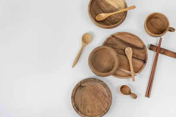 tableware wooden styling photo