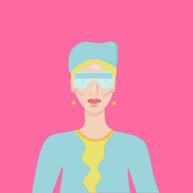 Genç bir kadının portresi