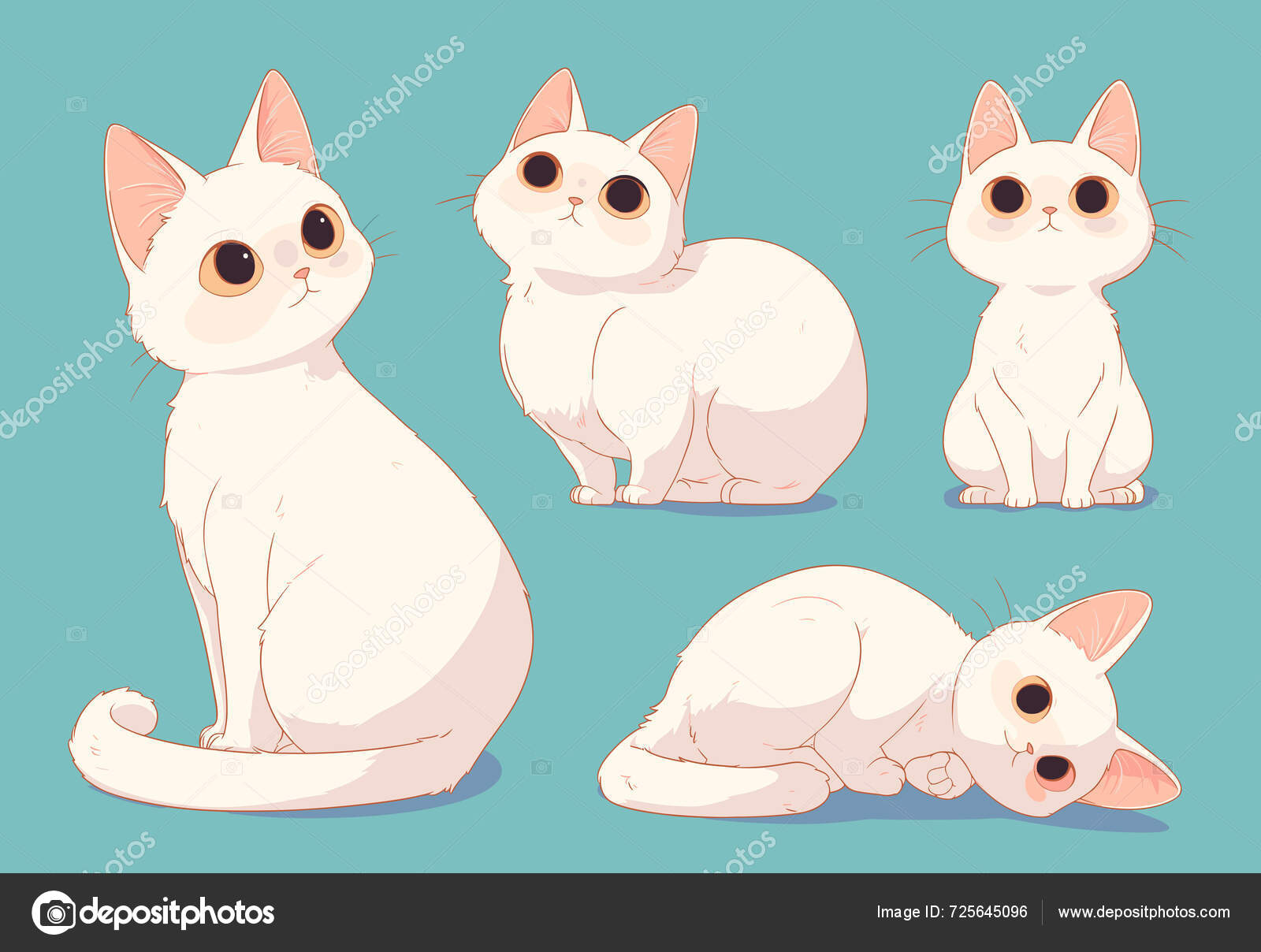 disegno a mano testa di gatto realistico 1268377 Arte vettoriale a Vecteezy, image size:1600x1208