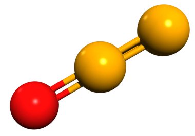 Nitro oksit iskelet formülünün 3 boyutlu görüntüsü - beyaz arkaplanda izole edilmiş Kahkaha gazının moleküler kimyasal yapısı