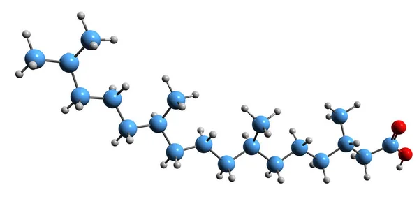 Beeld Van Phytaninezuur Skeletformule Moleculaire Chemische Structuur Van Fytaanzuur Geïsoleerd — Stockfoto