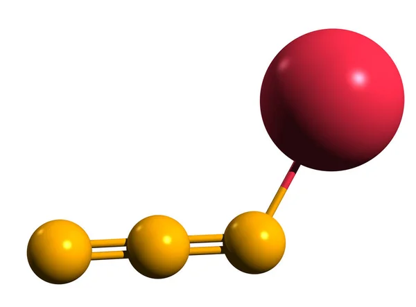 Image Formule Squelettique Azoture Sodium Structure Chimique Moléculaire Composé Inorganique — Photo