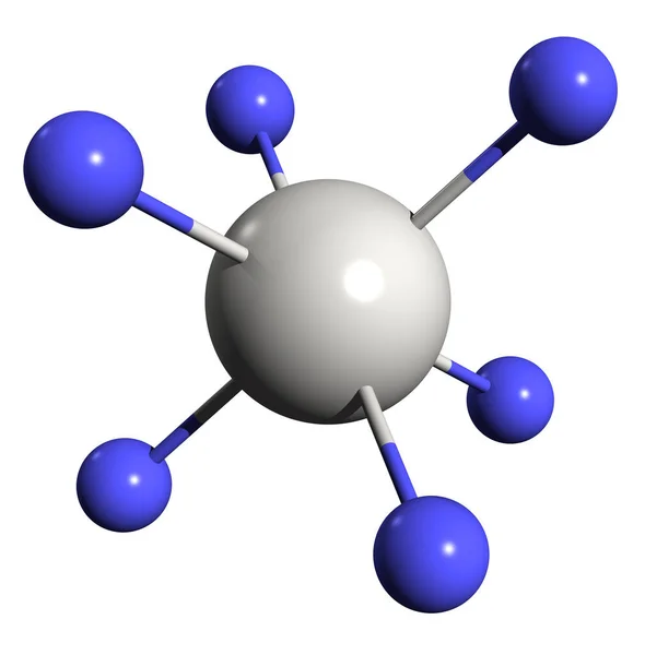 Imagem Fórmula Esquelética Ácido Fluorantimonico Estrutura Química Molecular Superácido Ácido — Fotografia de Stock