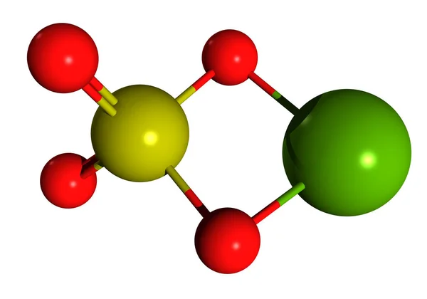 Зображення Сульфатної Скелетної Формули Магнію Молекулярна Хімічна Структура Англійської Солі — стокове фото