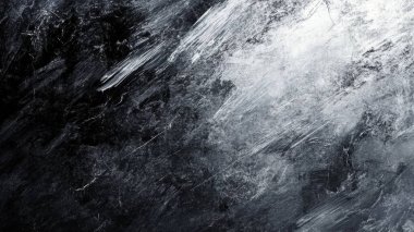 Siyah, Beyaz ve Gri Gürültülü Doku Arkaplanı