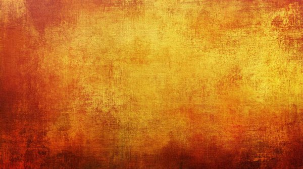 A solid, vintage background in warm, earthy tones such as burnt orange, mustard yellow, and deep burgundy. The surface is heavily textured with noise and grain, evoking a sense of aged, retro charm.