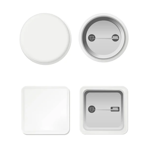 Vektör iğnesi rozeti ayarlandı