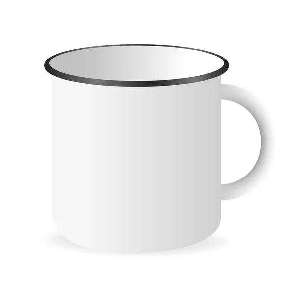 Sanat çalışmaları için bir vektör kampı kupası