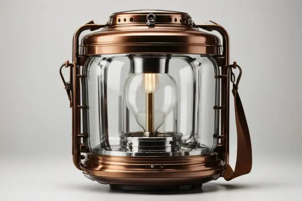 Kaliteli klasik fener, kahverengi fener, parlayan ve parlak fener.