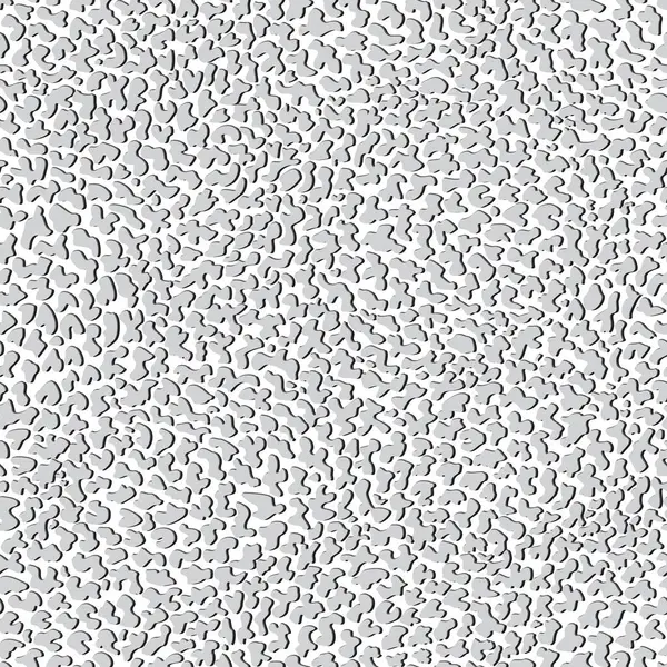 ベクトルシームレスパターン 白い背景に影のある灰色の動物たち — ストックベクタ