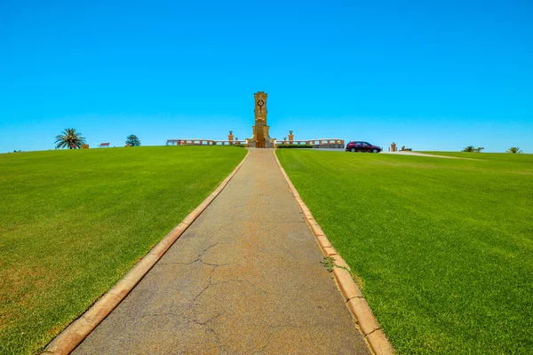Путь Военному Мемориалу Фремантл Monument Hill Выходит Гавань Фремантл Перте — стоковое фото