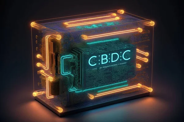 Electronic bank networks release Central Bank Digital Currency, digital forms of fiat currency guaranteed by a central bank. Utilized by households and businesses as well as financial institution