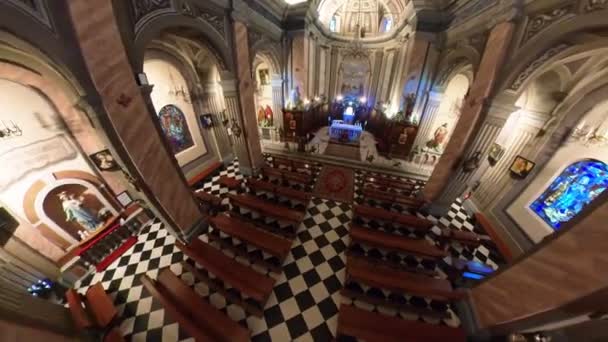 Porto Vecchio Korsika Frankreich Juni 2022 Ansicht Der Gotischen Kathedrale — Stockvideo