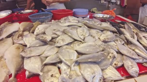 Chow Kit Road Market Kuala Lumpur Malaysia Offers Wide Array — ストック動画