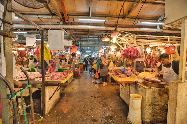 Kuala Lumpur Malezya Ocak 2023 Meşhur Chow Kit Road Market — Stok fotoğraf