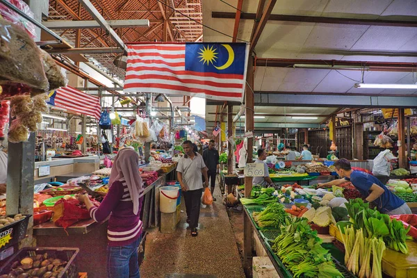 Kuala Lumpur Malaysia Jan 2023 Chow Kit Market Vendors Known — Stok fotoğraf