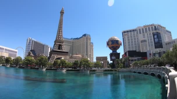 Las Vegas Nevada Verenigde Staten Aug 2018 Het Casino Las — Stockvideo