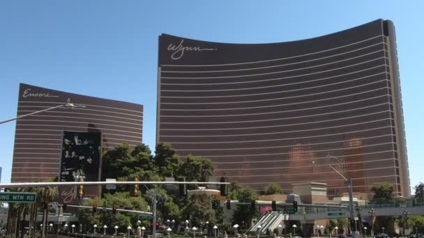 Las Vegas Nevada United States August 2018 Wynn Las Vegas — Stockvideo