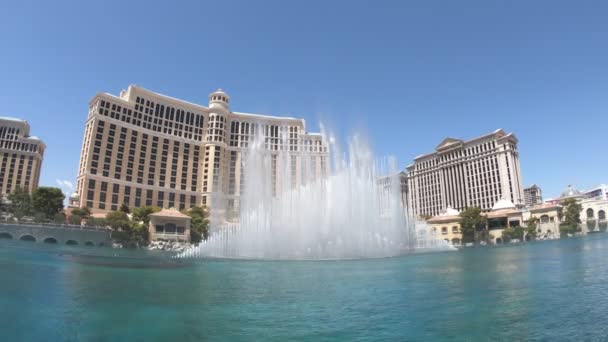 Las Vegas Nevada United States Aug 2018 Las Vegas Strip — стокове відео