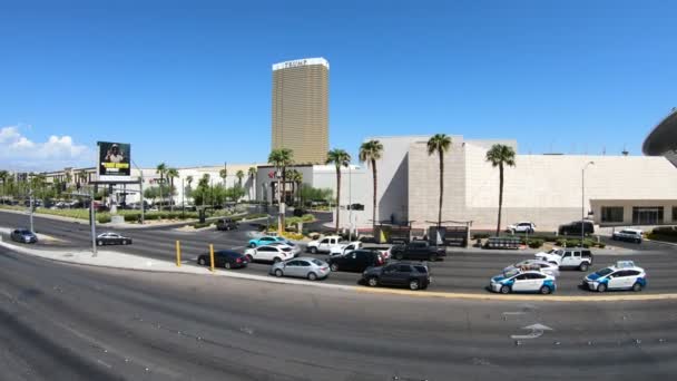 Las Vegas Nevada Estados Unidos Ago 2018 Trump International Hotel — Vídeo de Stock