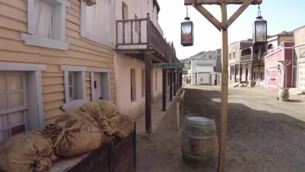 Gran Canaria Nisan 2023 Sioux City Otantik Vahşi Batı Deneyimi — Stok video
