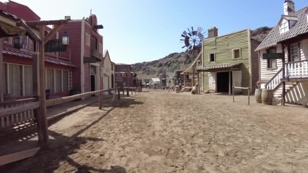 Gran Canaria Απρίλιος 2023 Πόλη Sioux Λειτουργεί Πάνω Από Χρόνια — Αρχείο Βίντεο